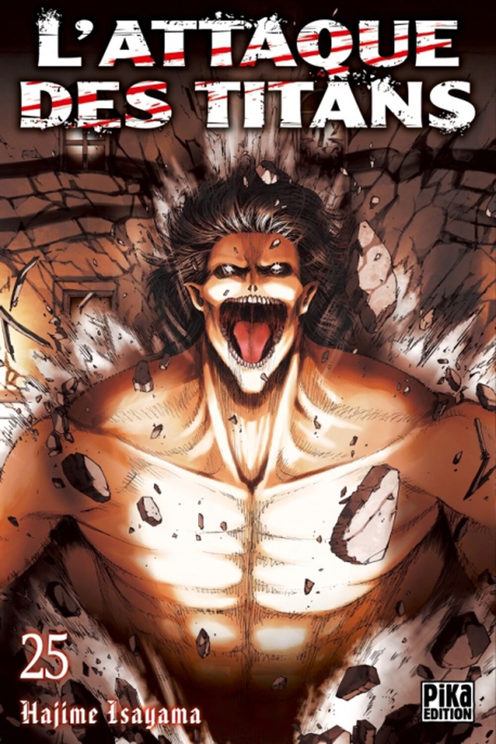 Manga - L'attaque Des Titans - Tome 25