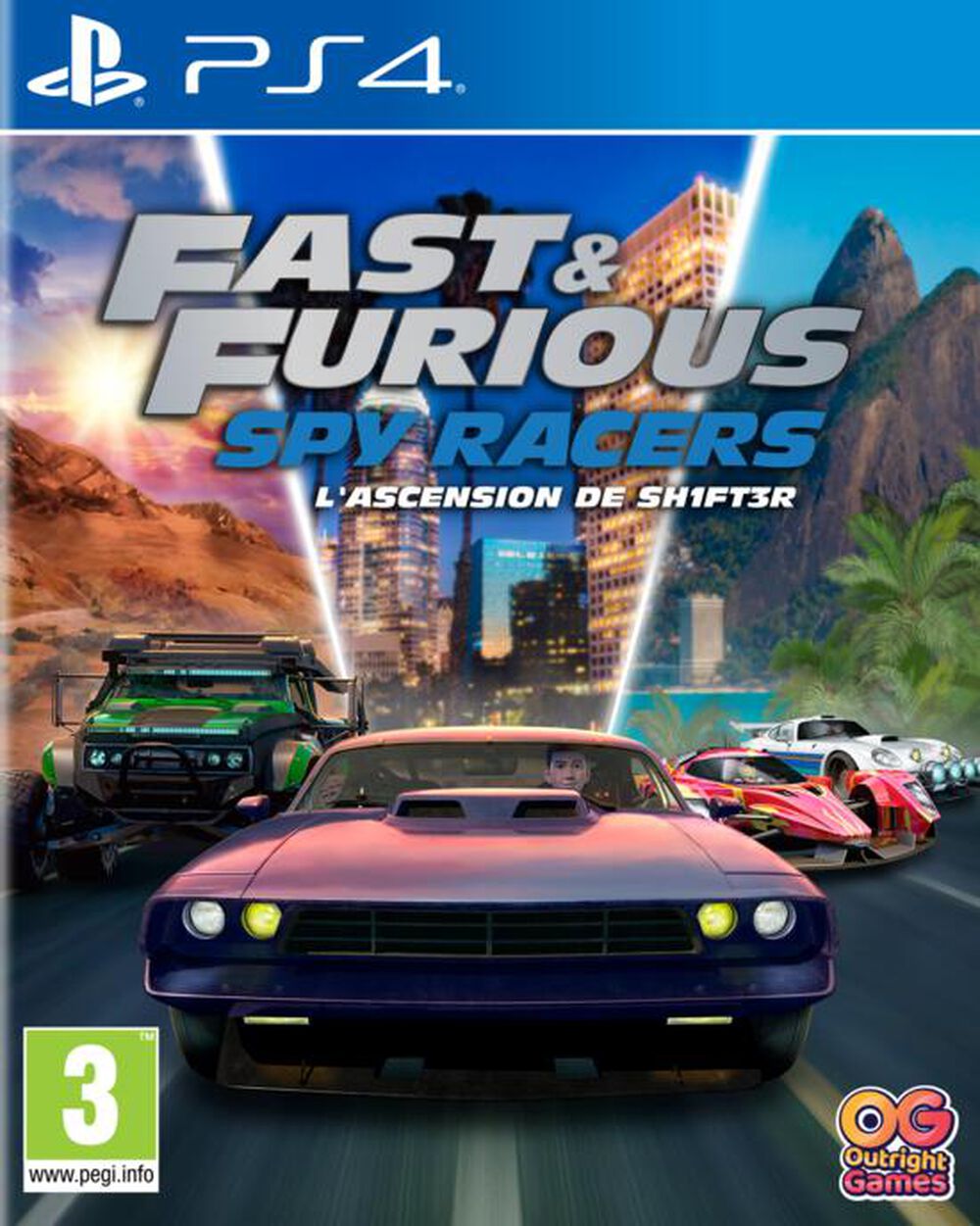 Fast & Furious Spy Racers L'ascencion De Sh1ft3r - Occasion PS4