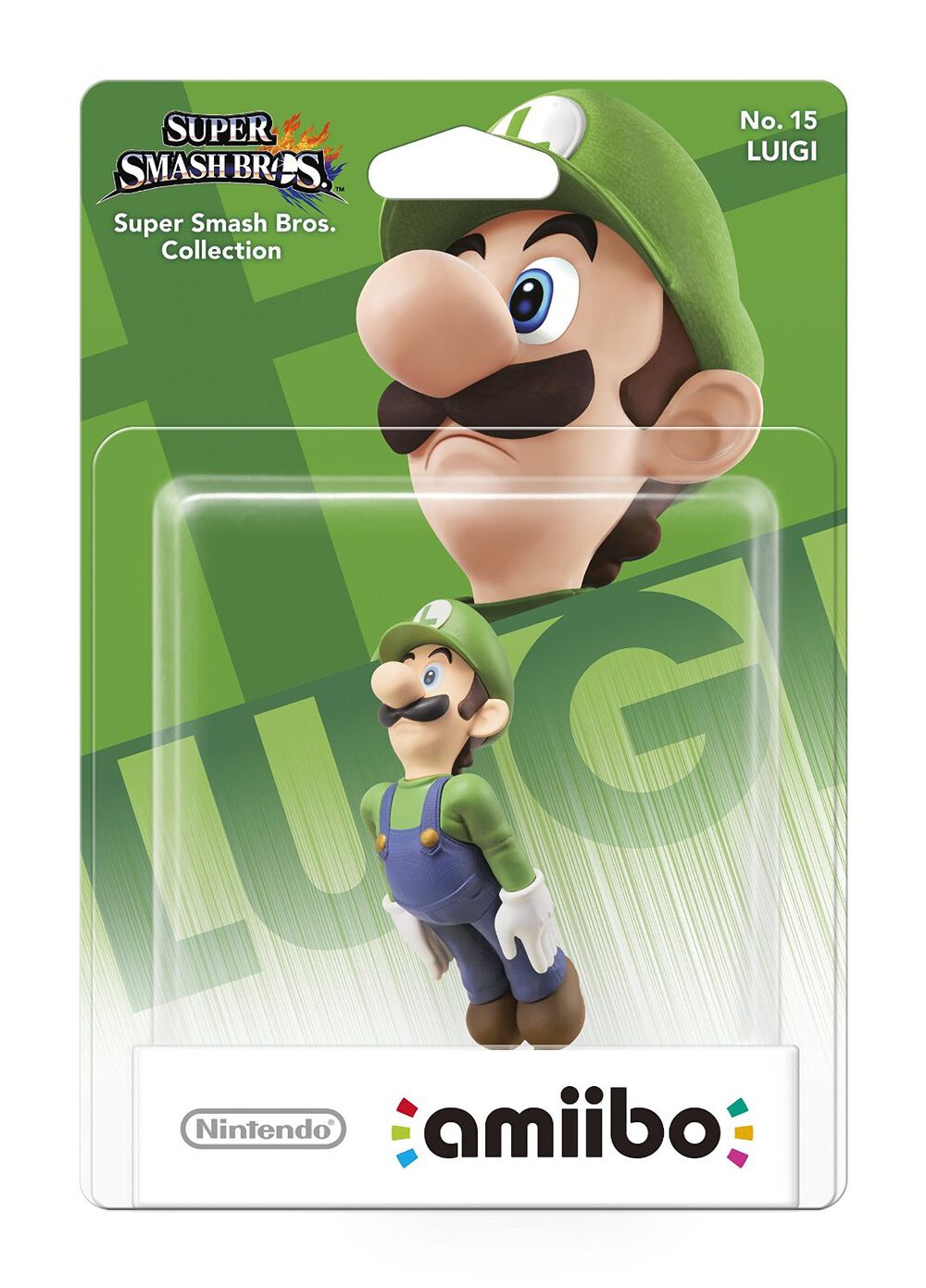 Figurine+Amiibo+N°15+Smash+Luigi