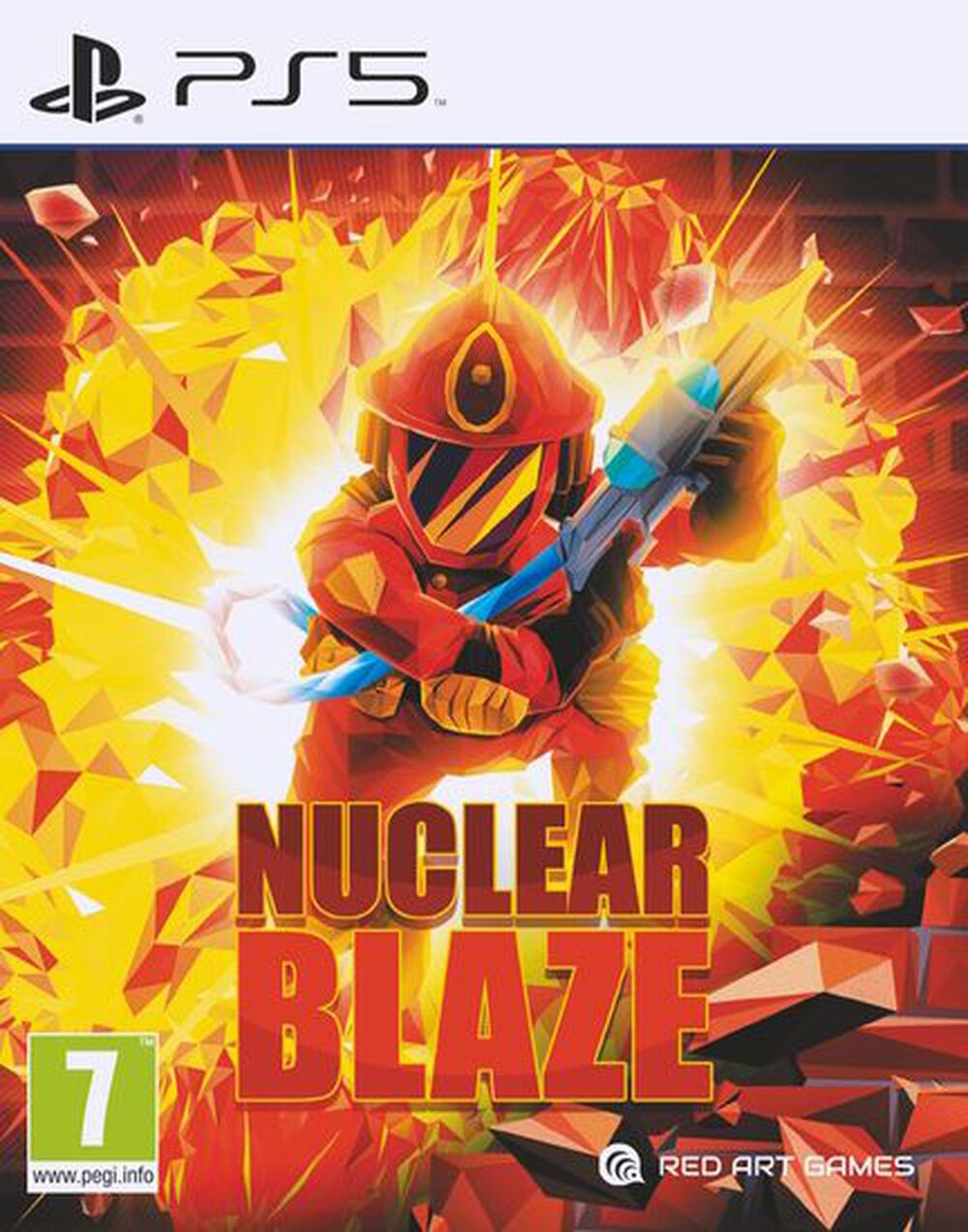 Pochette avant du jeu Nuclear Blaze PS5