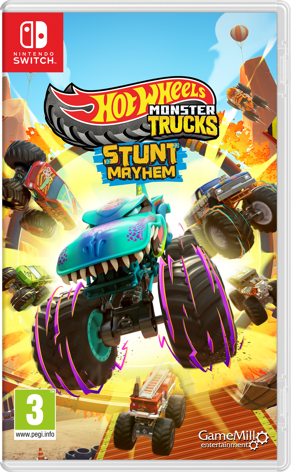 Jeux Reconditionnés Hot Wheels Monster Truck - Occasion Switch