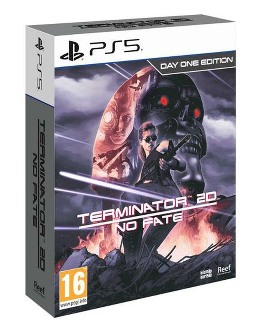 Pochette avant du jeu Terminator 2D No Fate Day One Edition PS5