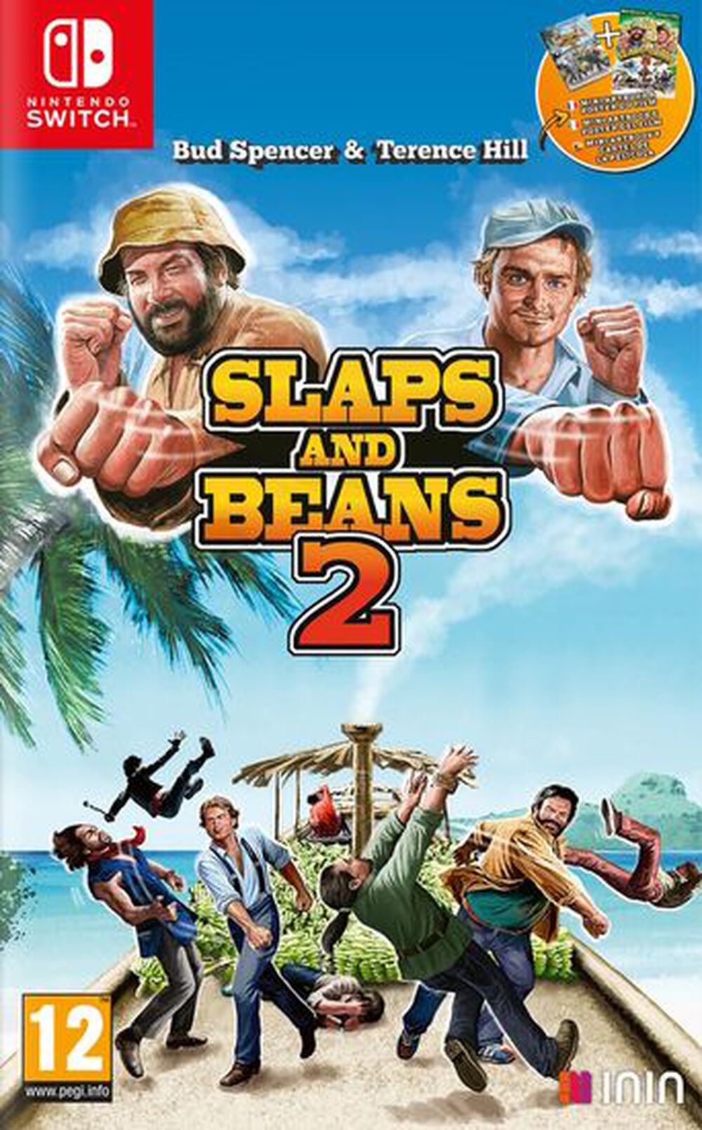 Pochette avant du jeu Bud Spencer & Terence Hill Slaps and Beans 2 Nintendo Switch
