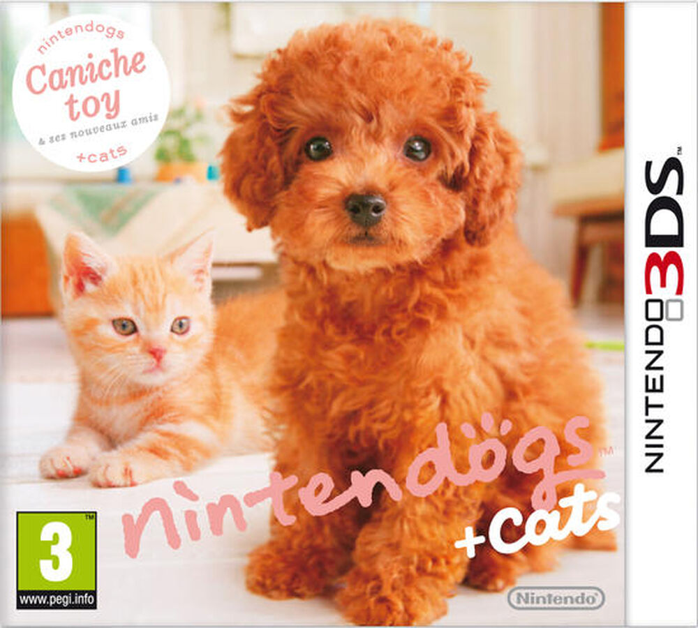 Nintendogs + Cats Caniche Toy & Ses Nouveaux Amis - Occasion 3DS