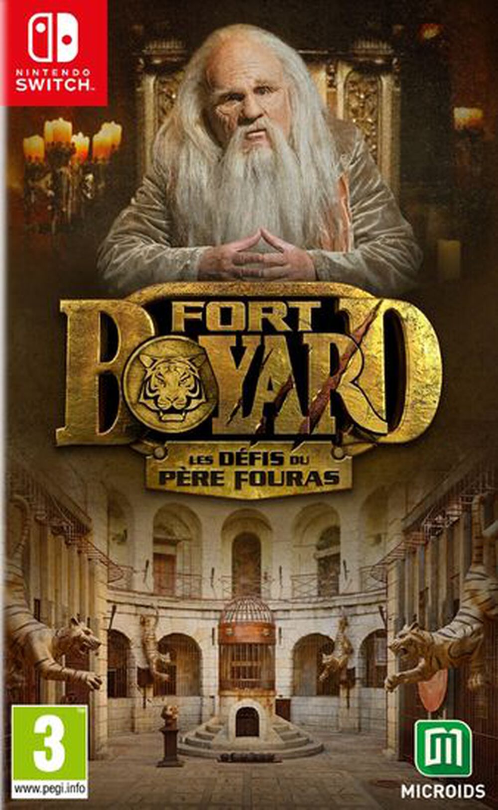 Pochette avant du jeu Fort Boyard: Les Défis du Père Fouras Nintendo Switch