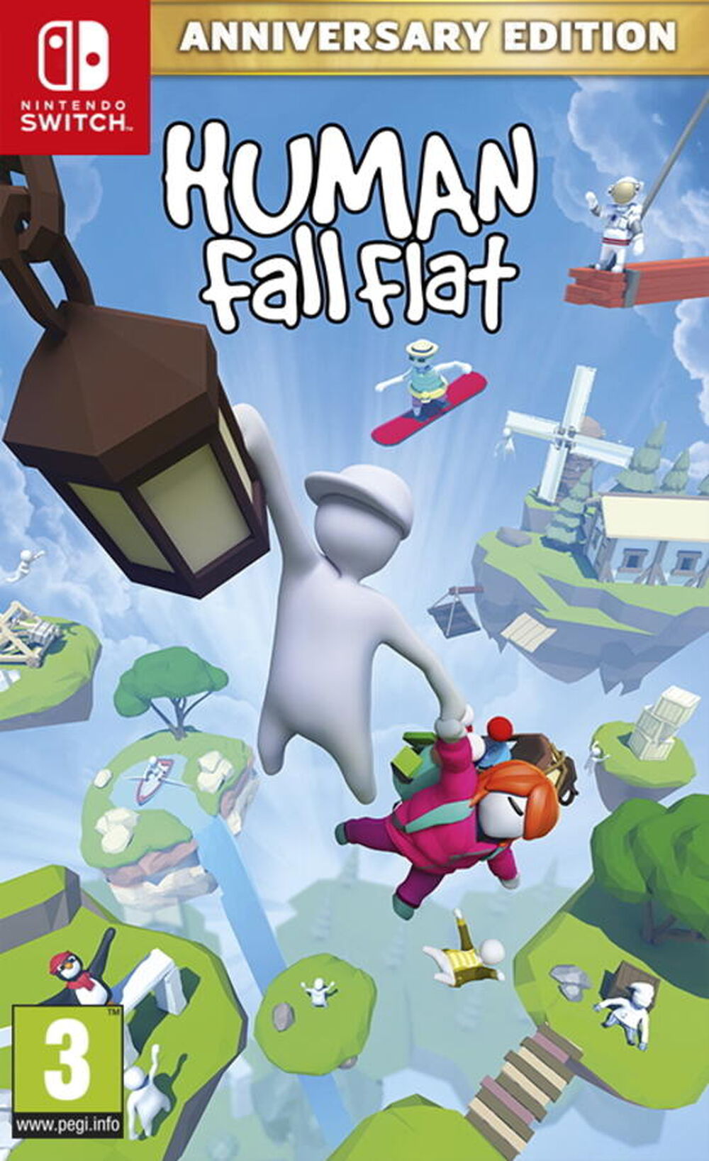 Human Fall Flat Anniversary Edition - Occasion SWITCH