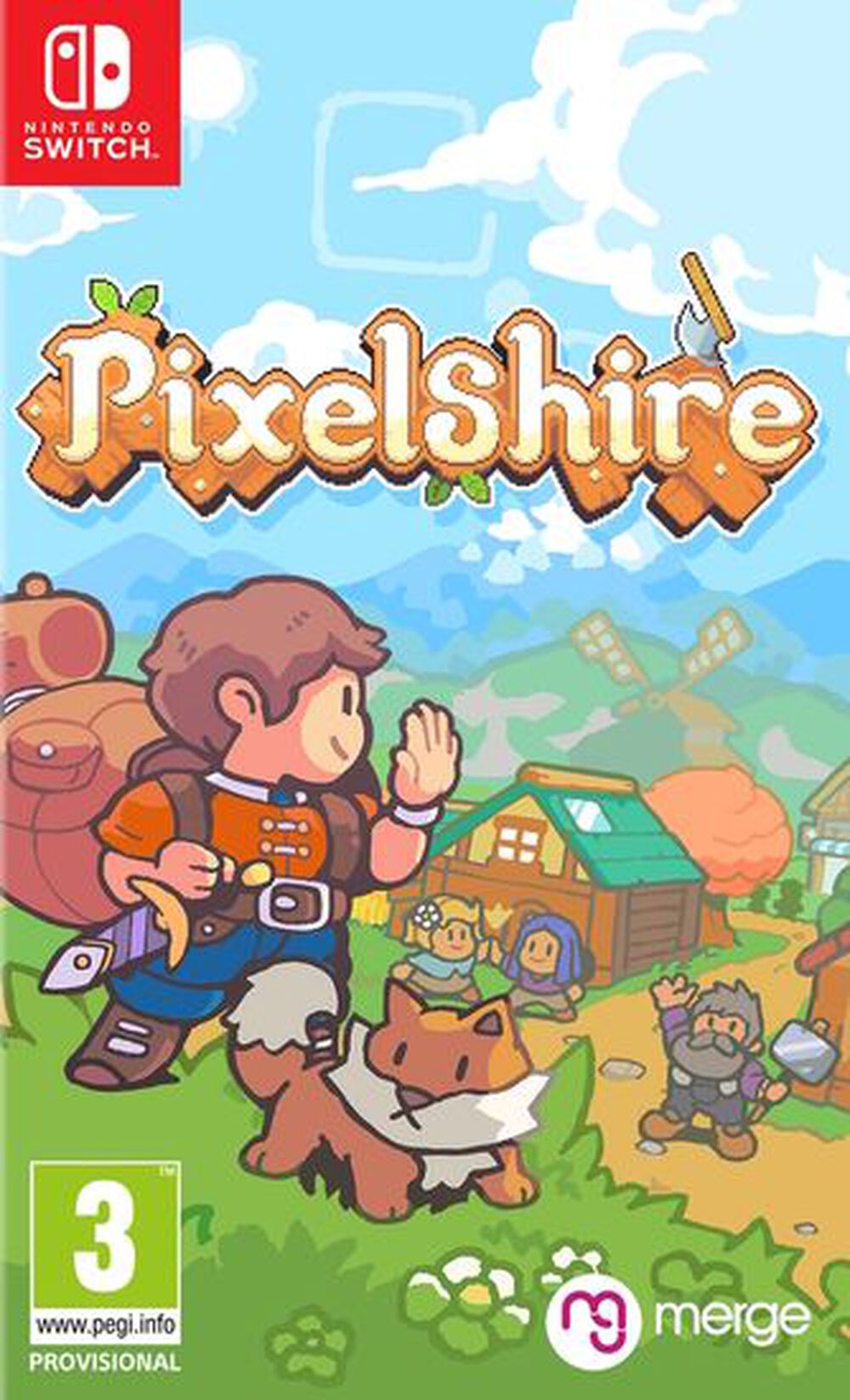 Pochette avant du jeu Pixelshire Nintendo Switch