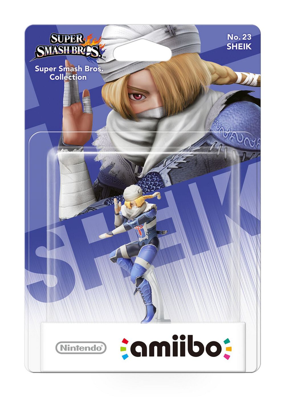 Figurine+Amiibo+N°23+Smash+Sheik