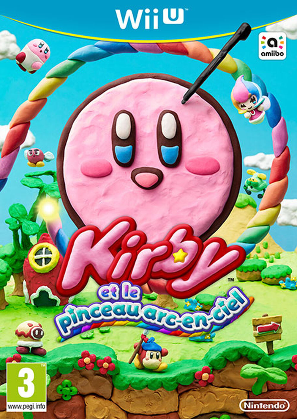 Kirby Et Le Pinceau Arc-en-ciel - Occasion WII U