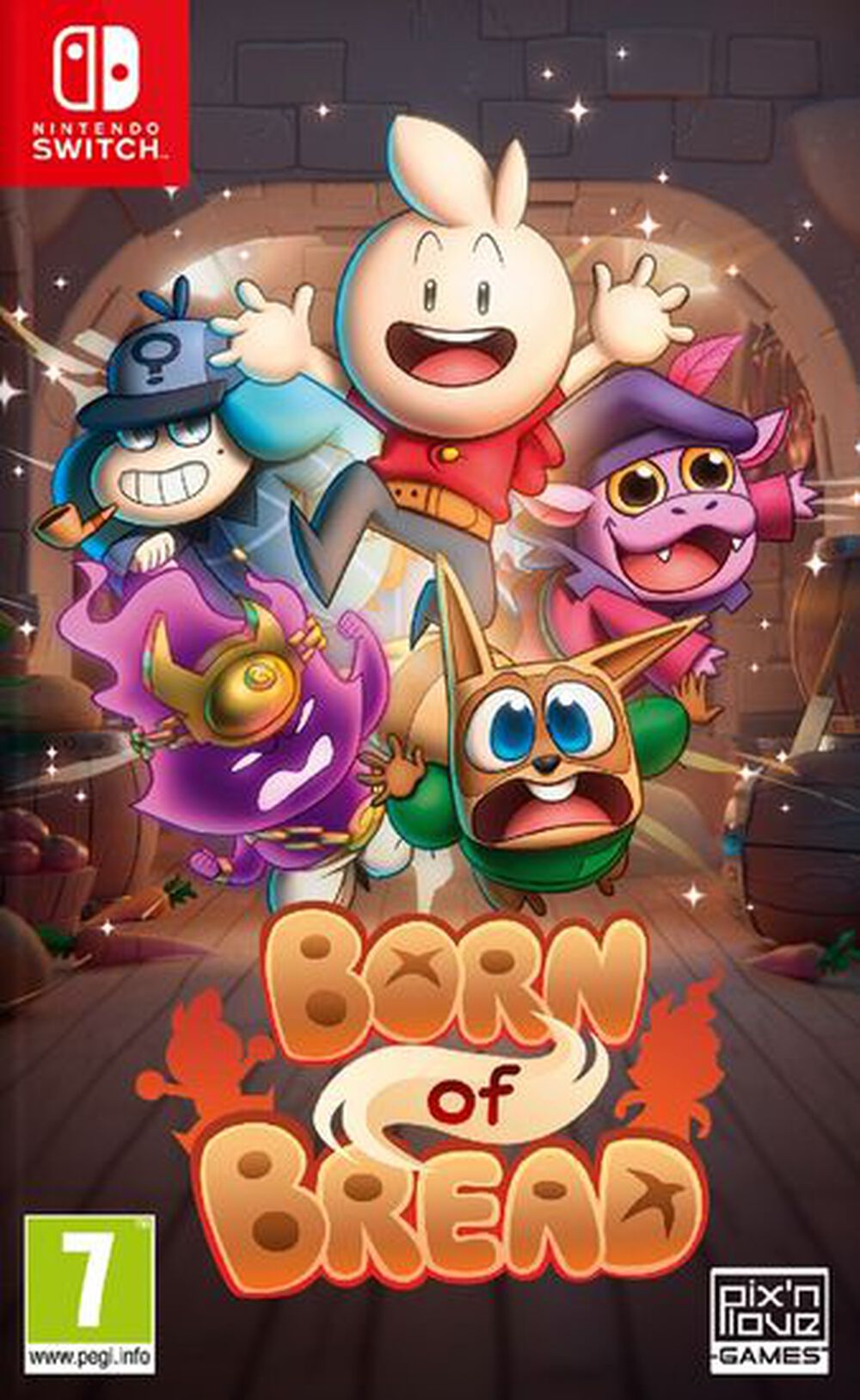 Pochette avant du jeu Born of Bread Nintendo Switch