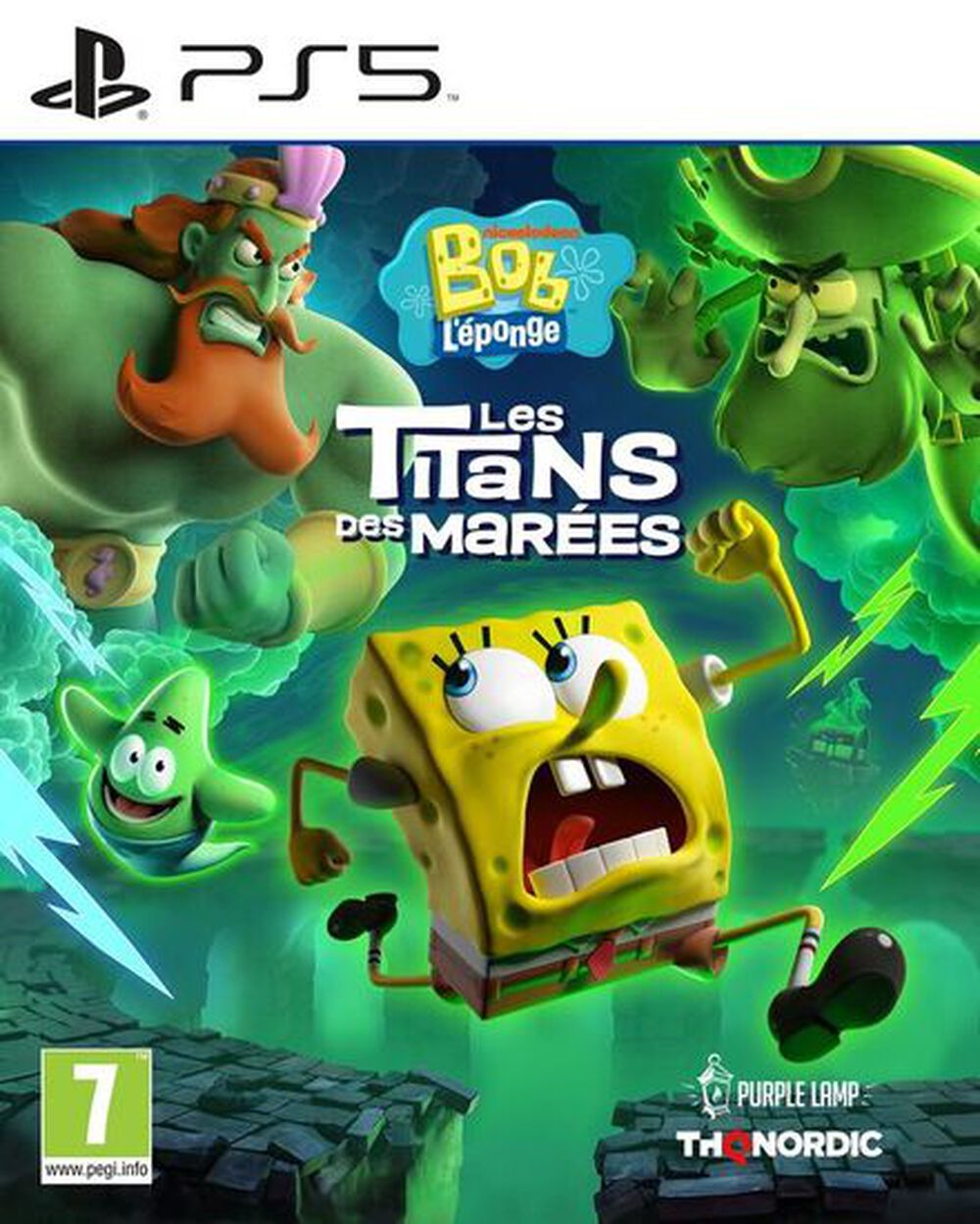 Bob L'eponge Les Titans Des Marées PS5