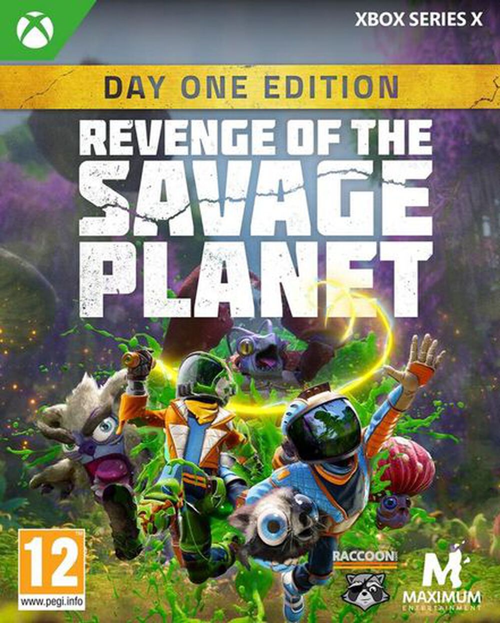 Pochette avant du jeu Revenge Of The Savage Planet Day One Edition Xbox Series X