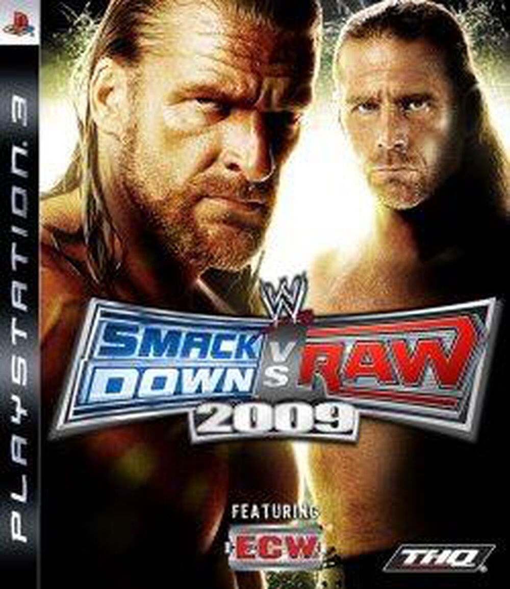 Wwe Smackdown Vs Raw 2009 - Occasion PS3
