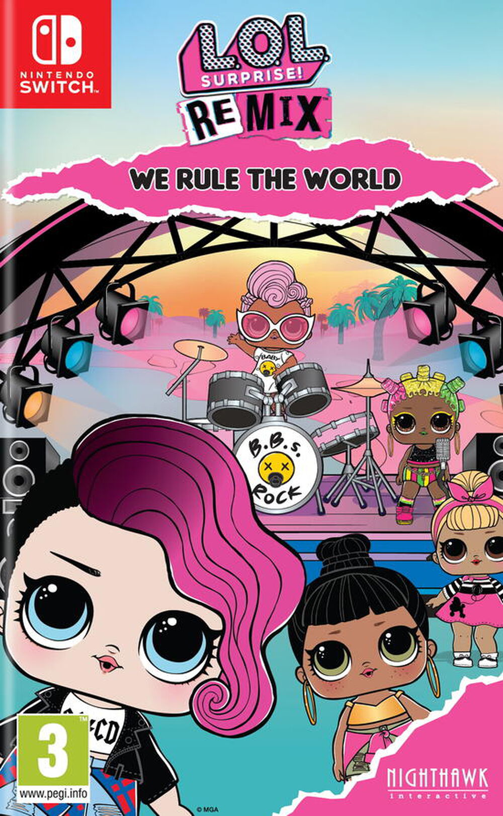 L.o.l. Surprise! Remix Edition We Rule The World - Occasion SWITCH
