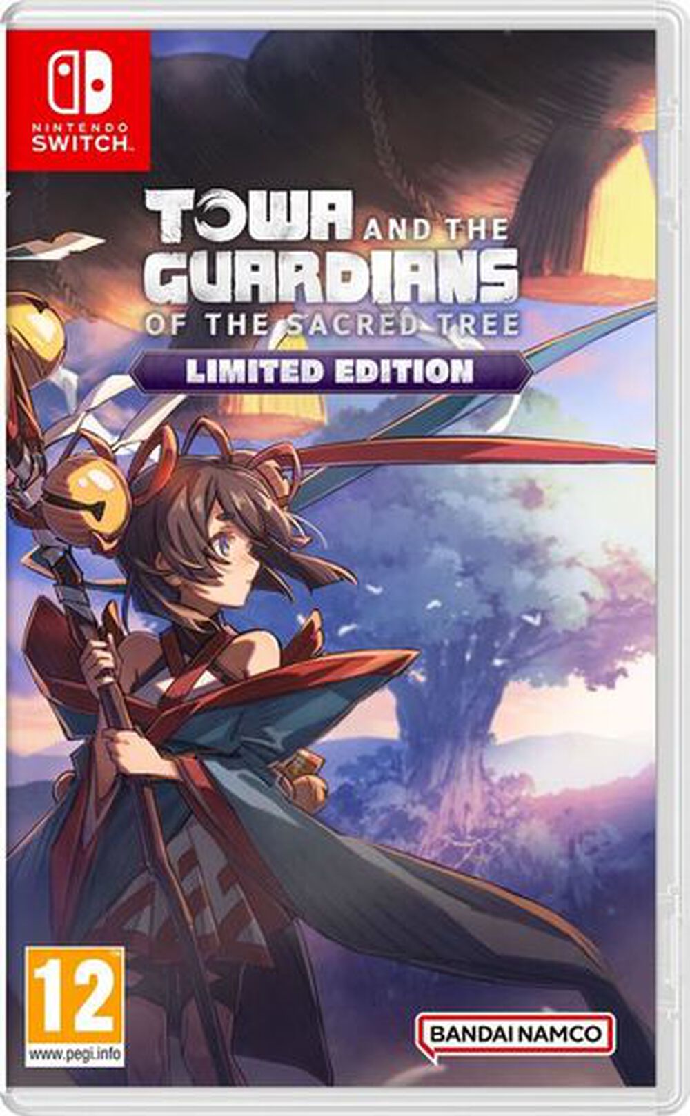 Pochette avant du jeu Towa And The Guardians Of The Sacred Tree Edition Limitee SWITCH
