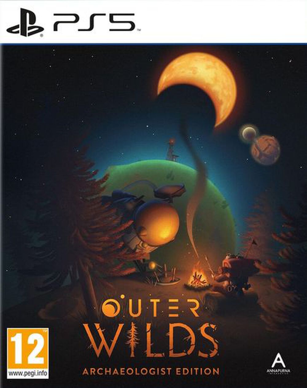 Pochette avant du jeu Outer Wilds Archaeologist Edition PS5