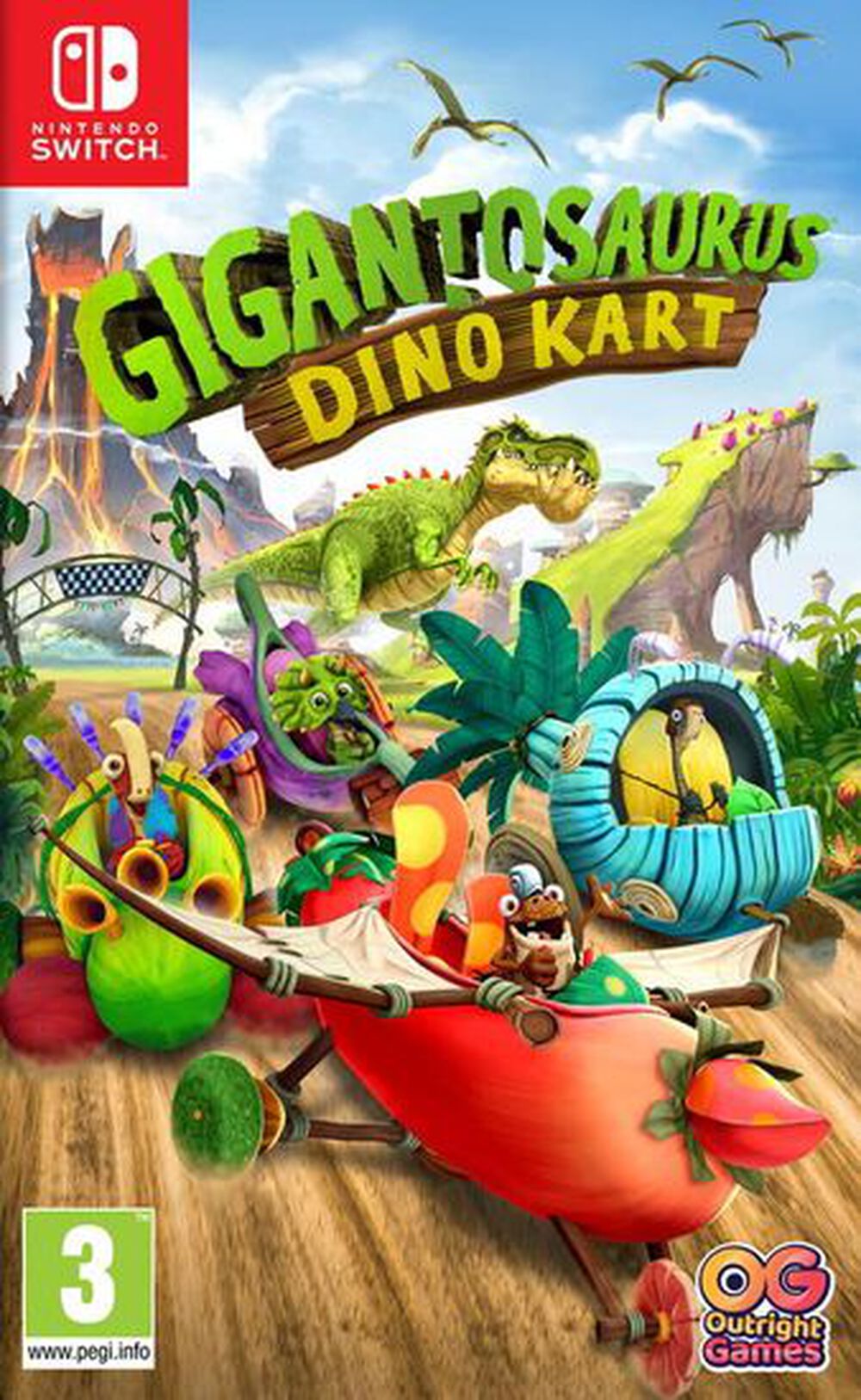 Gigantosaurus Dino Kart - Occasion SWITCH