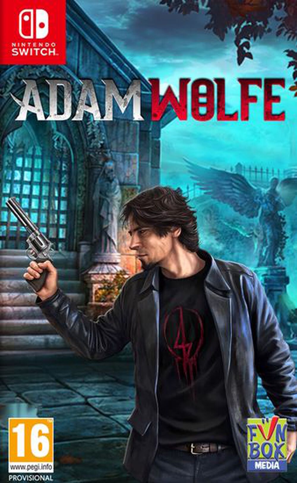 Pochette avant du jeu Adam Wolfe SWITCH