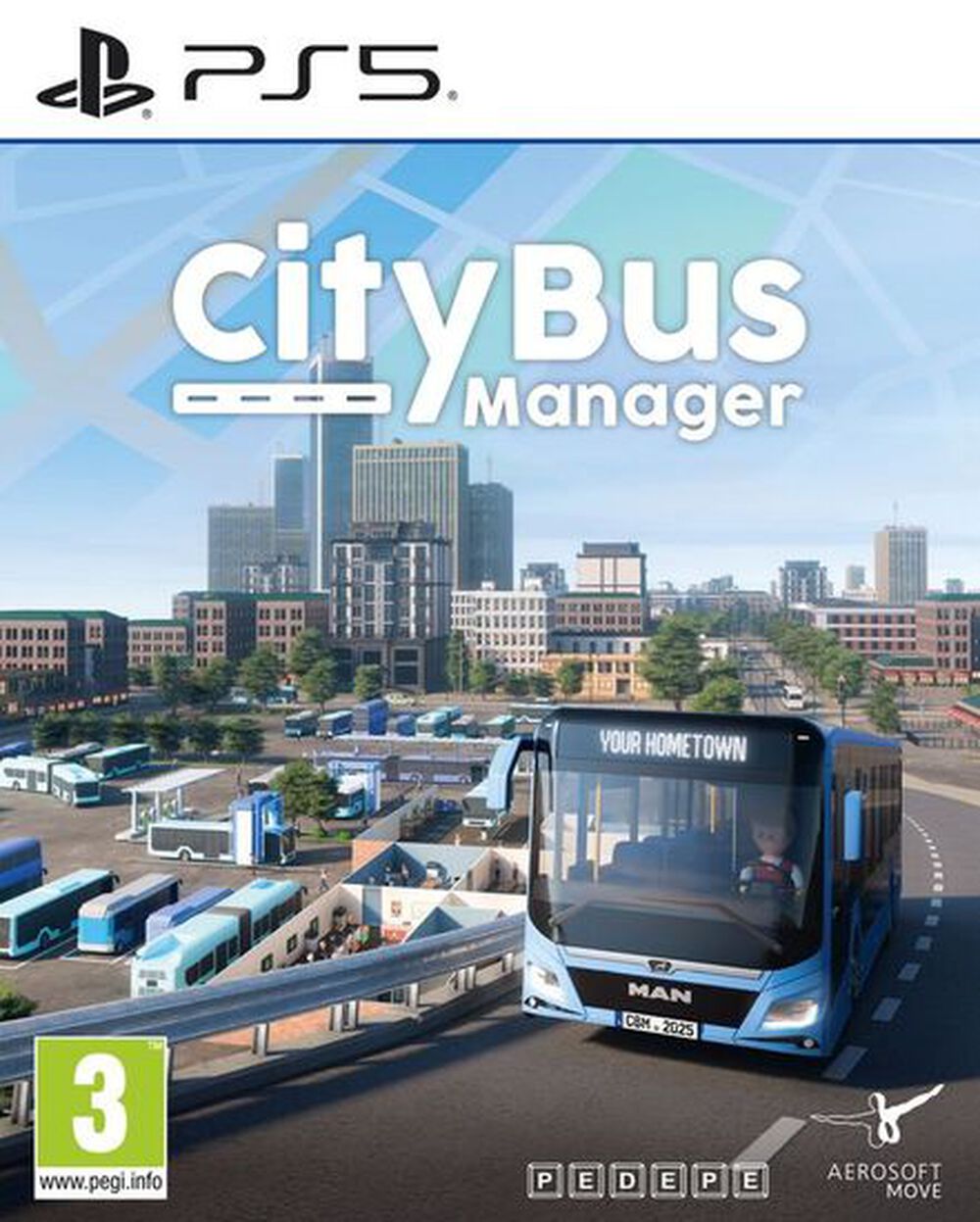 Pochette avant du jeu City Bus Manager PS5