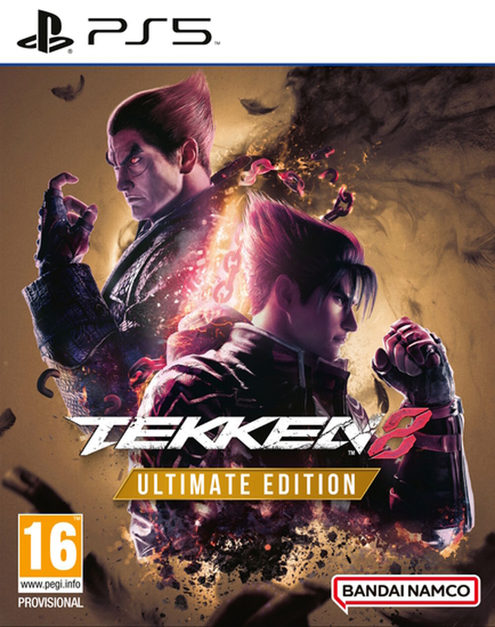Pochette avant du jeu Tekken 8 Ultimate Edition (exclusivité Micromania) PS5