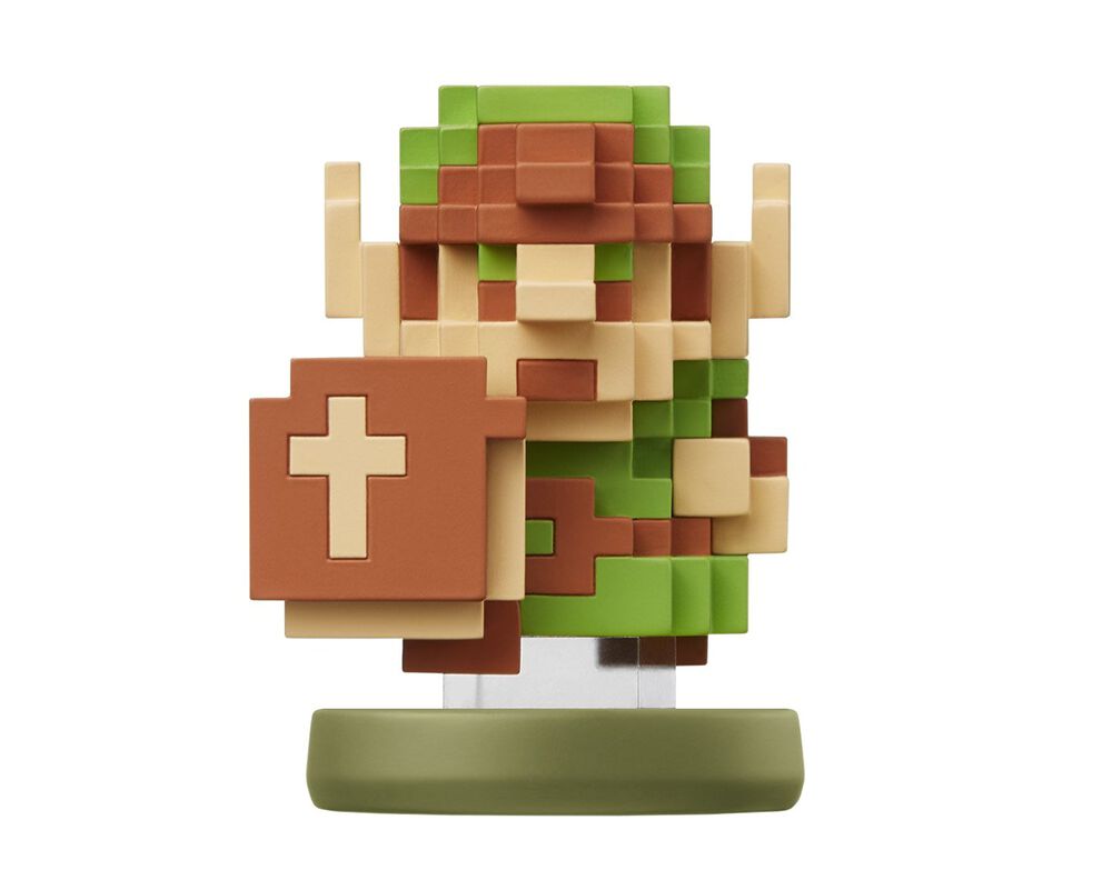 Figurine+Amiibo+Zelda+Link+Pixel+The+Legend+Of+Zelda