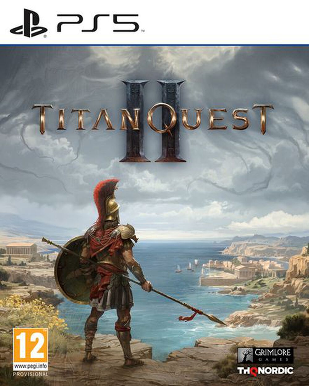 Pochette avant du jeu Titan Quest II PS5