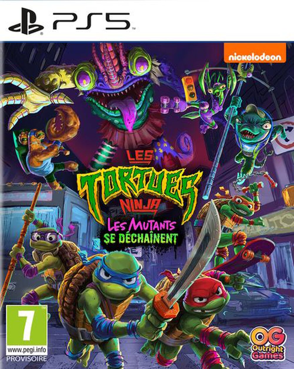 Les Tortues Ninja Les Mutants Se Déchaînent - Occasion PS5