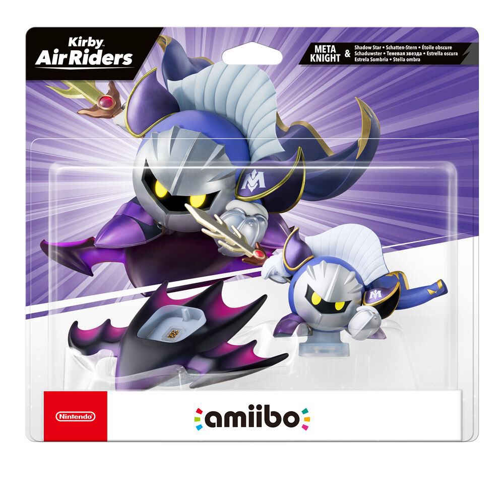 Figurine+Amiibo+-+Meta+Knight+Et+L%27etoile+Obscure-+Collection+Kirby+Air+Riders