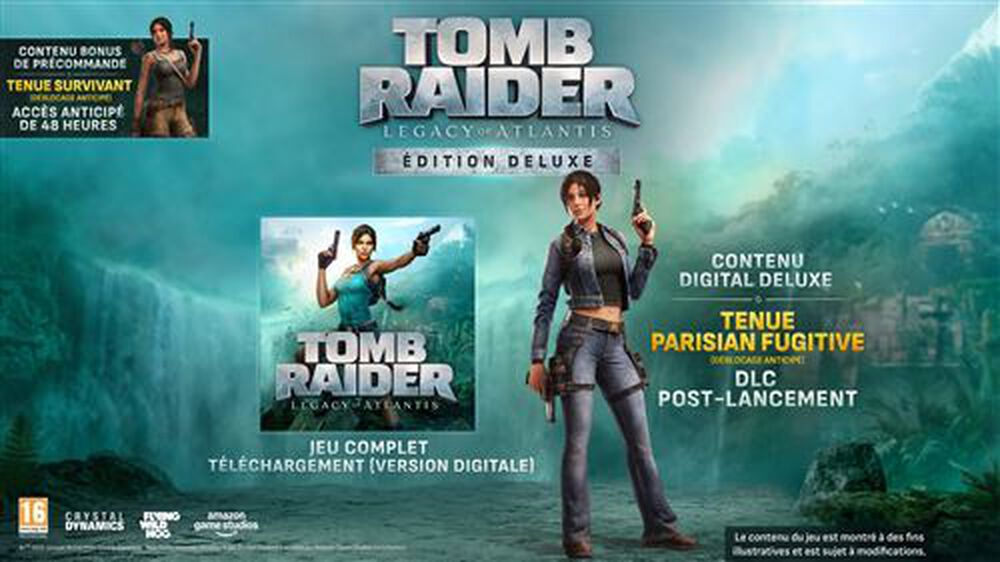 Tomb Raider : Legacy Of Atlantis  Deluxe Edition