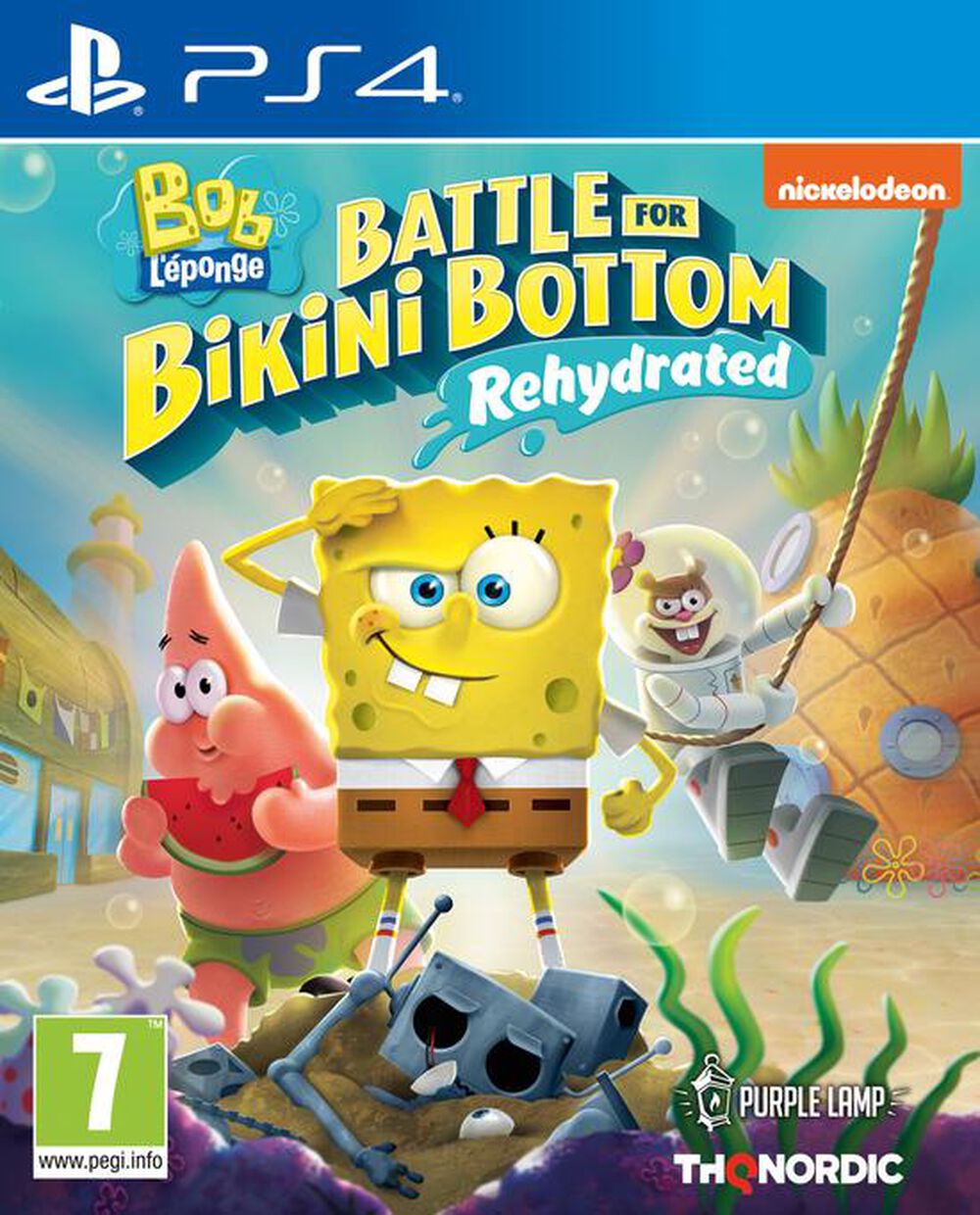 Spongebob Squarepants: Battle For Bikini Bottom - Rehydrated - Occasion PS4