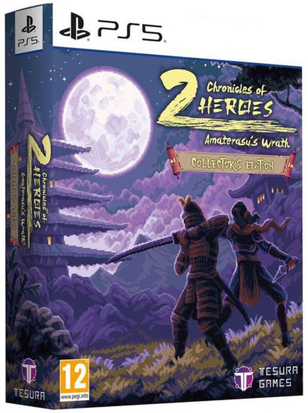 Pochette avant du jeu Chronicles Of 2 Heroes Amaterasu's Wrath Collector PS5