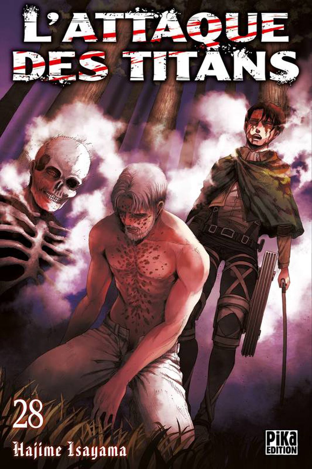 Manga - L'attaque Des Titans - Tome 28