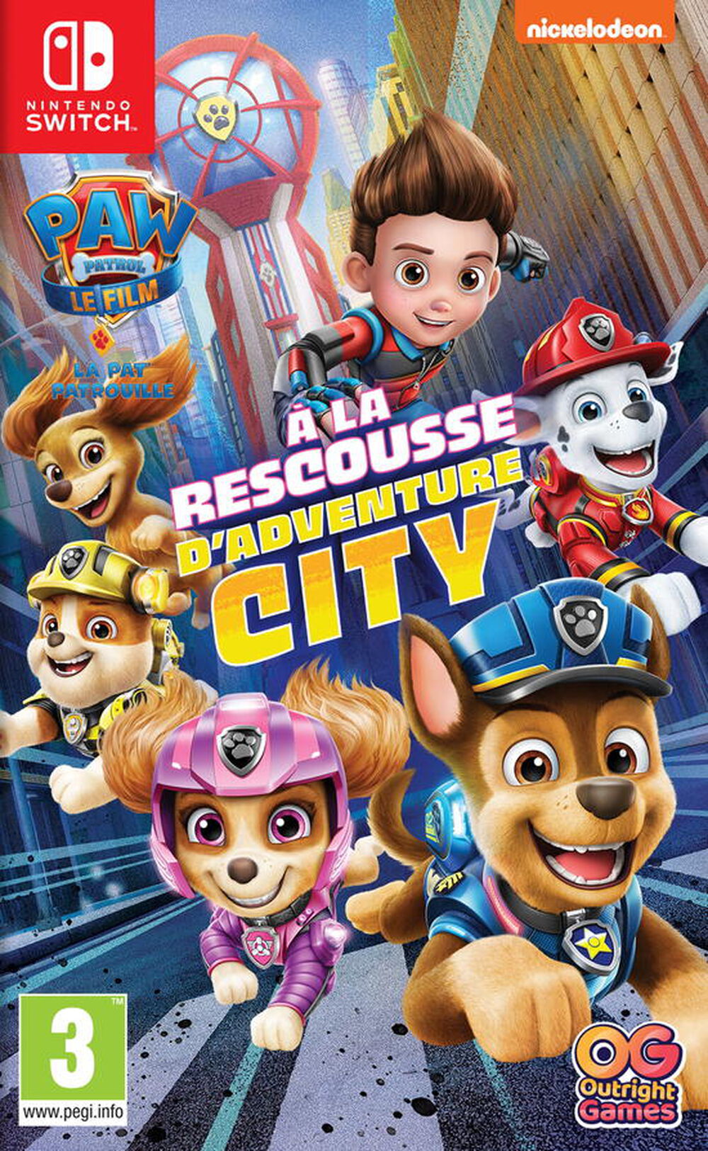 Pat Patrouille A La Rescousse D'adventure City - Occasion SWITCH