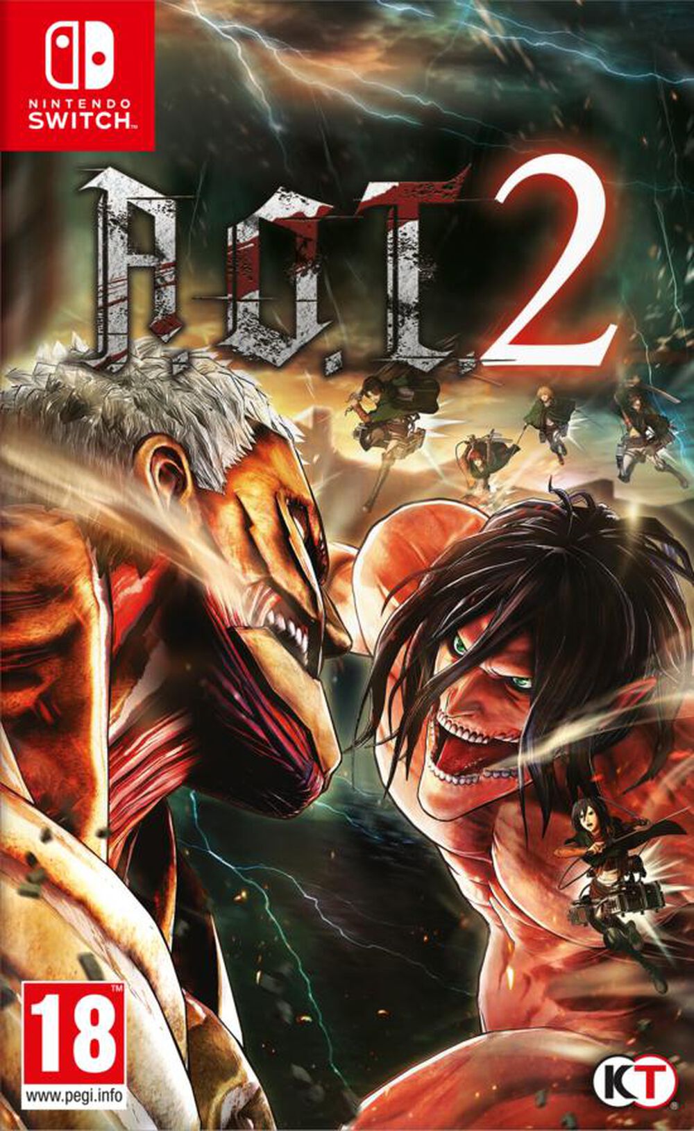 Attack On Titan 2 - Occasion SWITCH