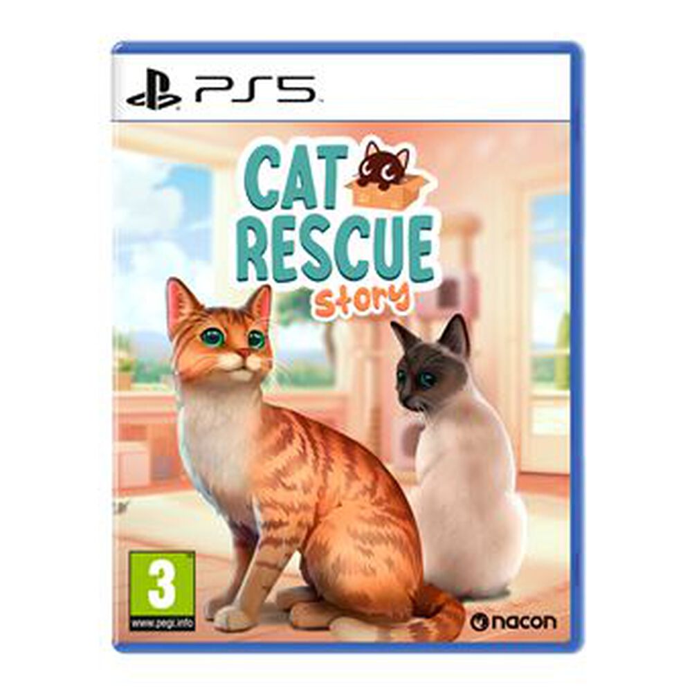 Pochette avant du jeu Cat Rescue Story PS5