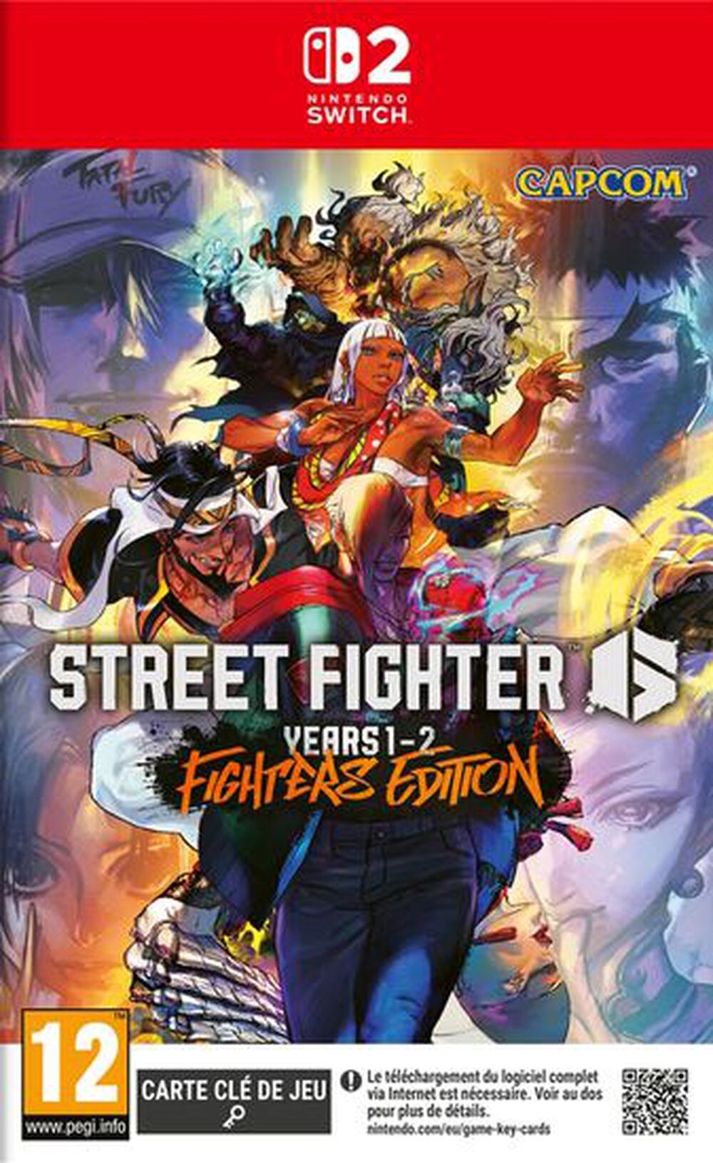 Street Fighter 6 Years 1-2 Fighters Edition - Nintendo Switch 2 - Standard