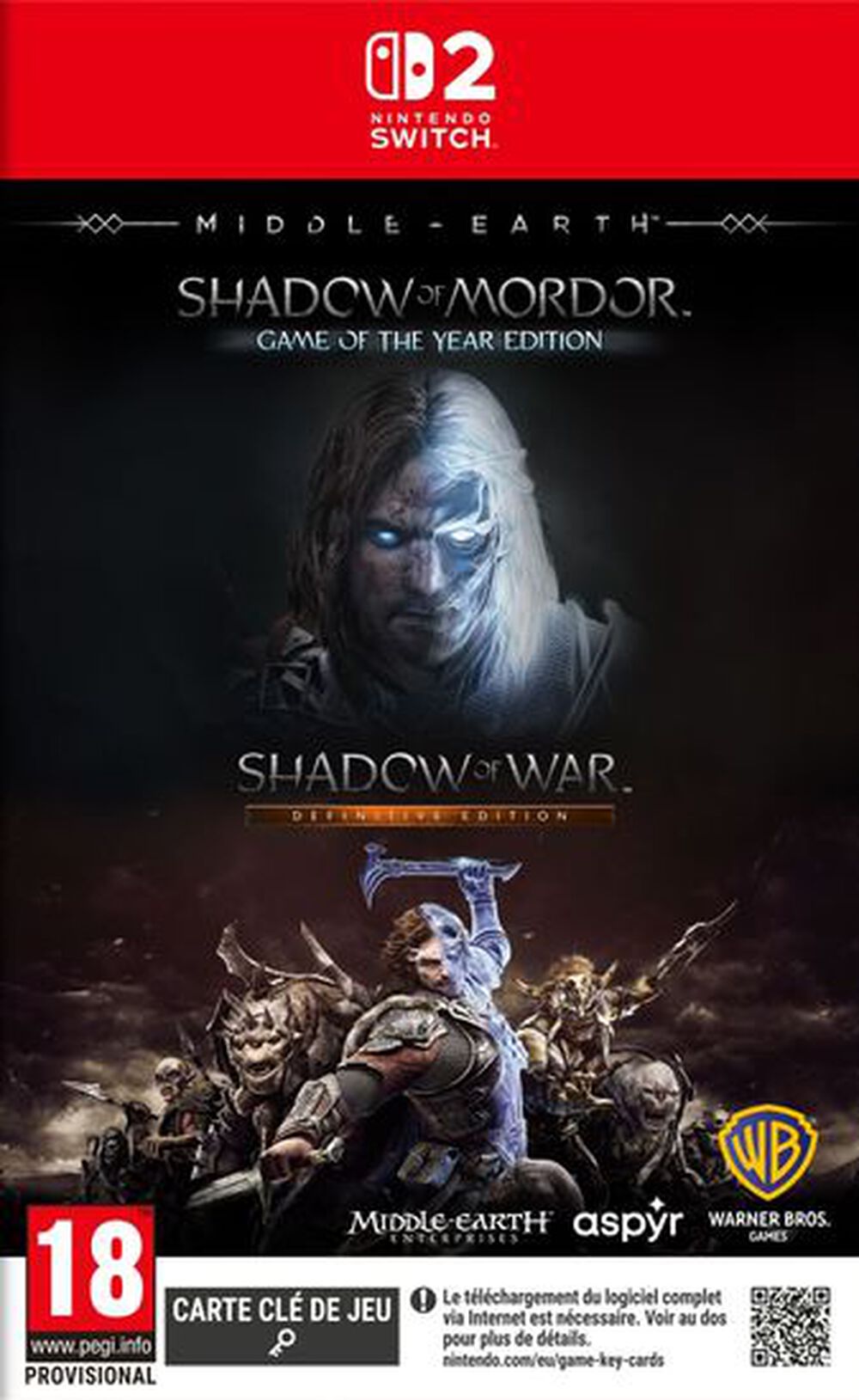 Middle-earth Shadow Of Mordor Definitive Edition SWITCH 2