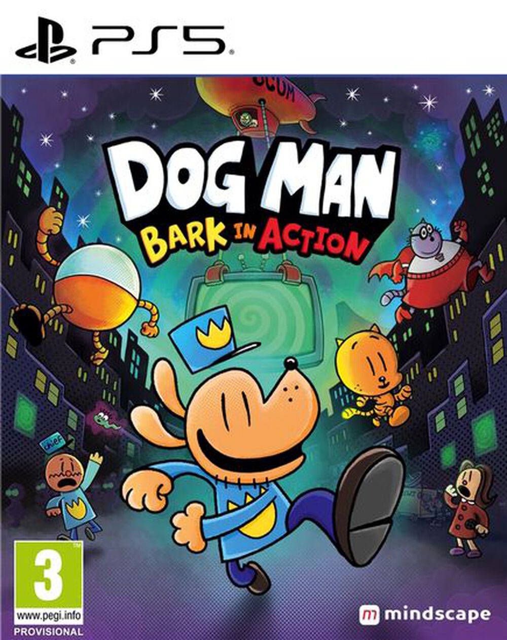 Dog Man Bark In Action (PS5) - Standard