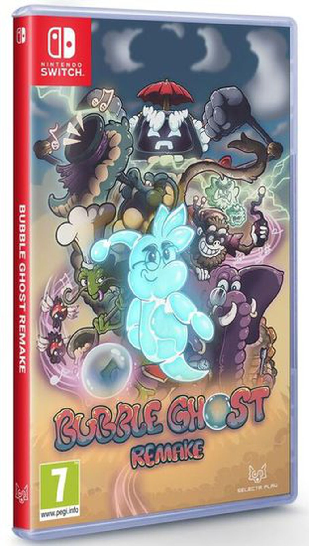 Pochette avant du jeu Bubble Ghost Remake SWITCH