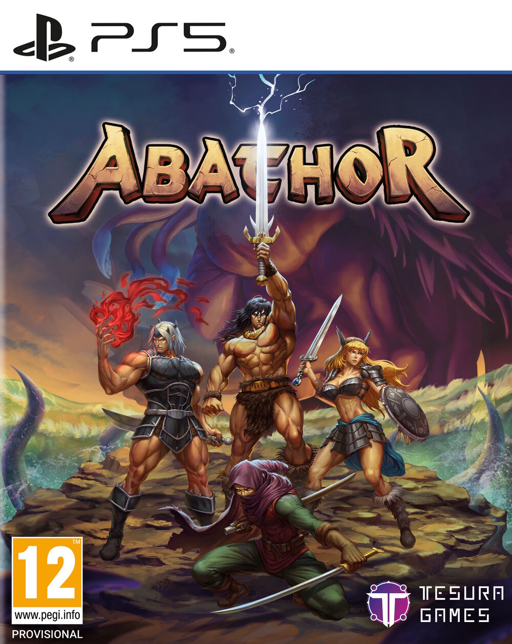 Pochette avant du jeu Abathor PS5
