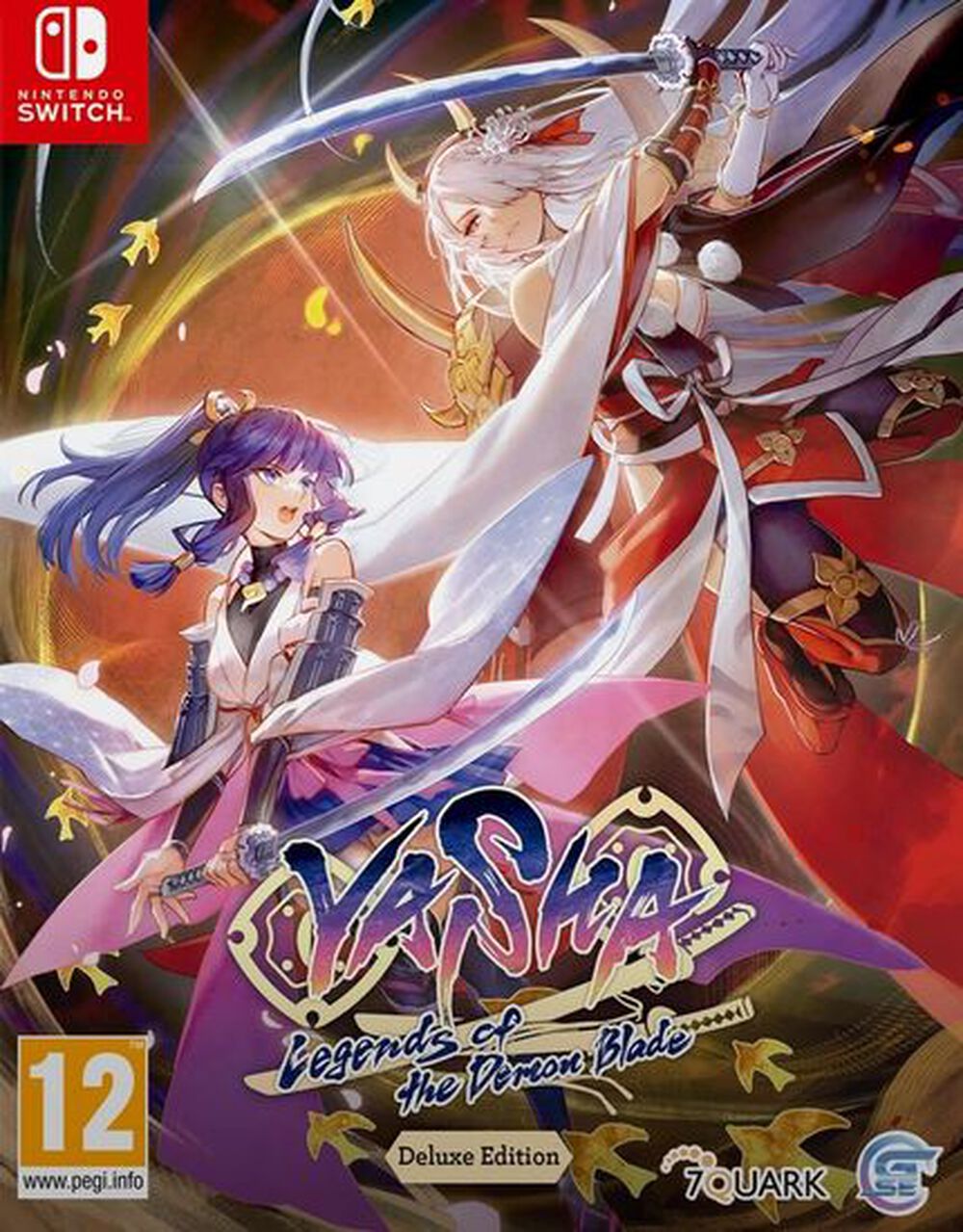Pochette avant du jeu Yasha Legends of the Demon Blade Deluxe Edition Nintendo Switch
