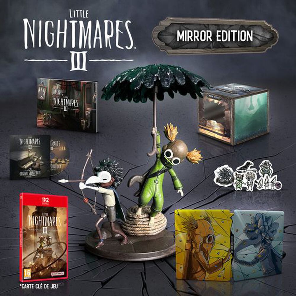 Pochette avant du jeu Little Nightmares III Mirror Edition SWITCH 2