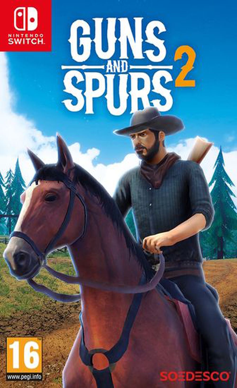 Pochette avant du jeu Guns And Spurs 2 SWITCH