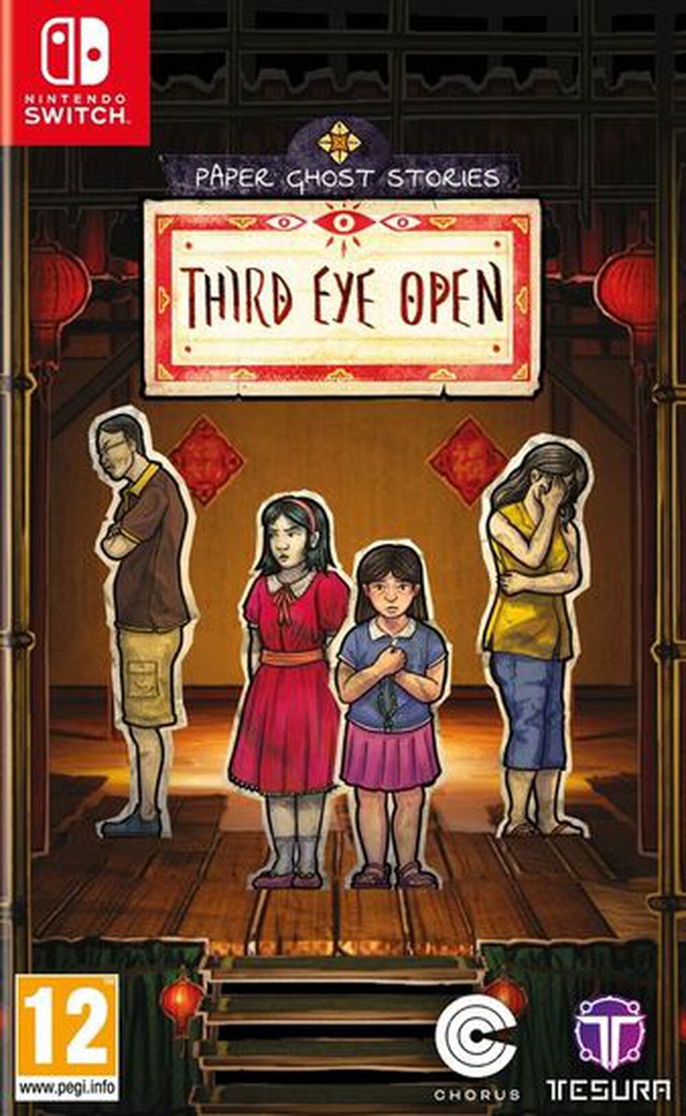 Pochette avant du jeu Paper Ghost Stories Third Eye Open SWITCH