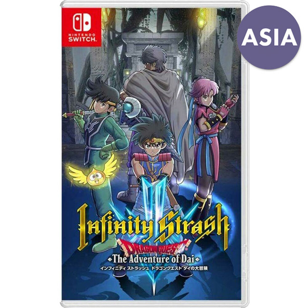 Pochette avant du jeu Infinity Strash Dragon Quest The Adventure Of Dai (ASIA) SWITCH