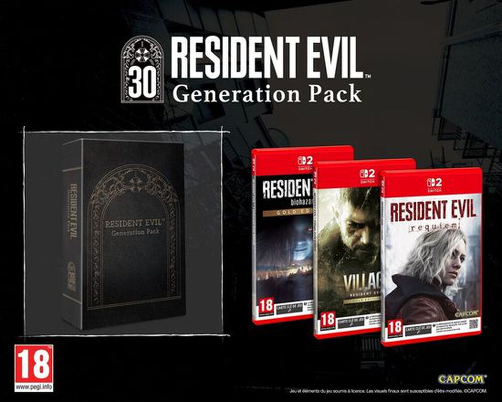 Resident Evil Generation Pack SWITCH 2