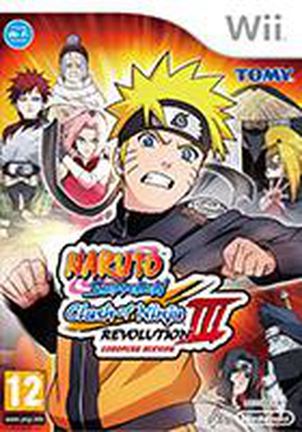 Naruto Shippuden : Clash of Ninja Revolution III Nintendo Wii