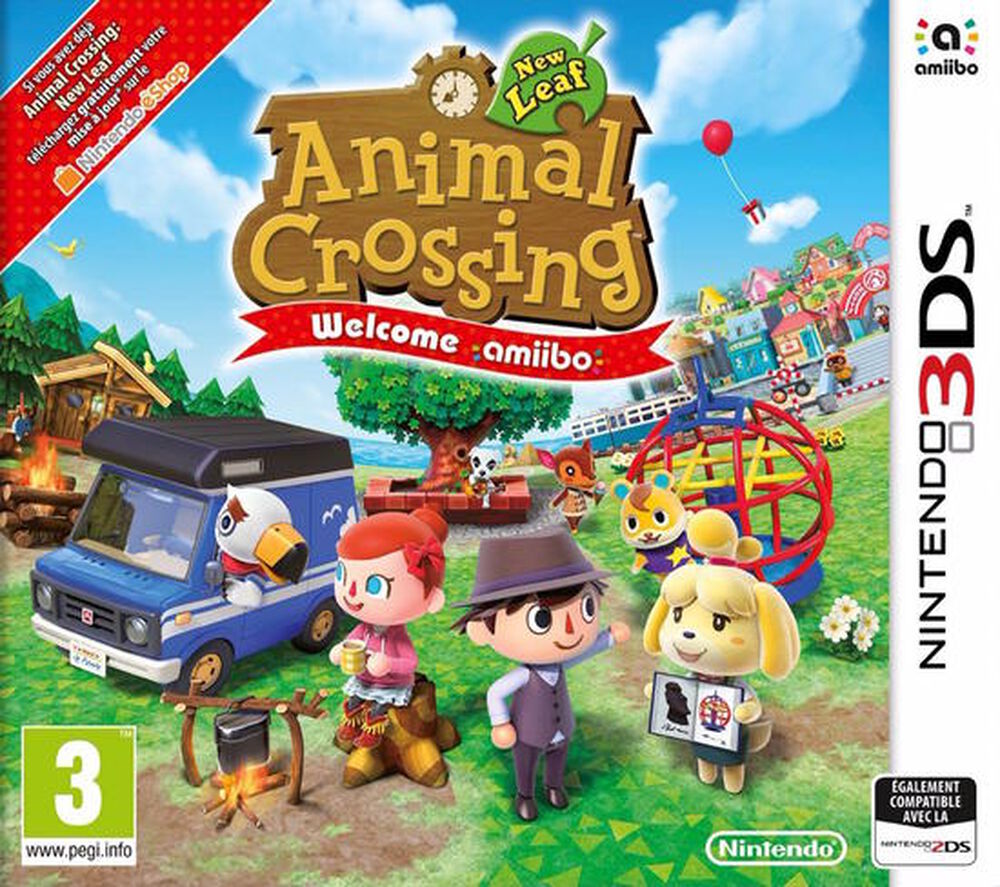 Animal Crossing New Leaf Welcome Amiibo - Occasion 3DS