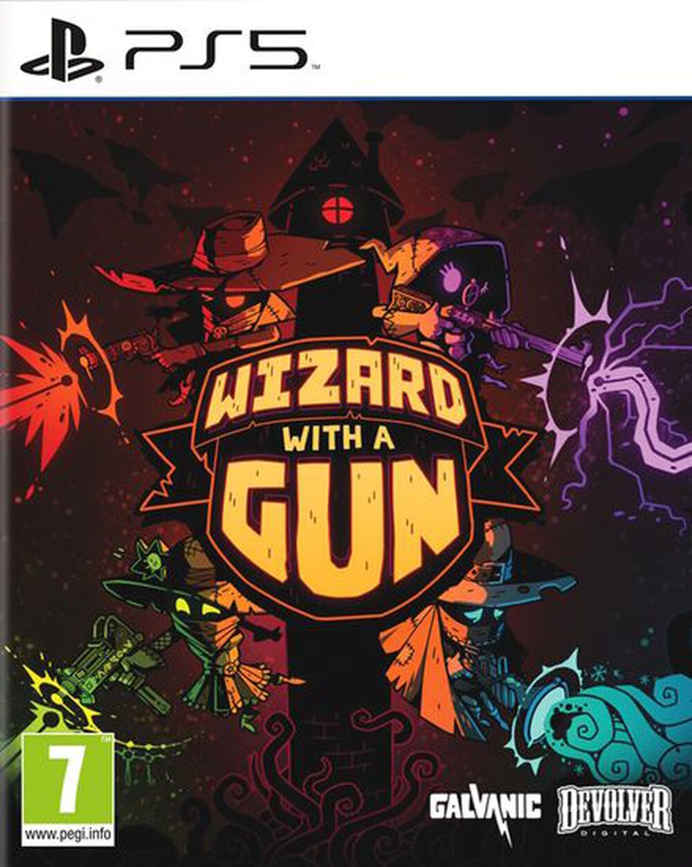 Pochette avant du jeu Wizard With A Gun PS5