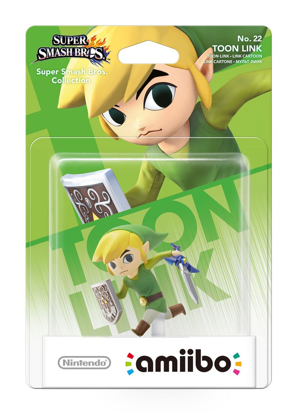 Figurine+Amiibo+N°22+Smash+Link+Cartoon
